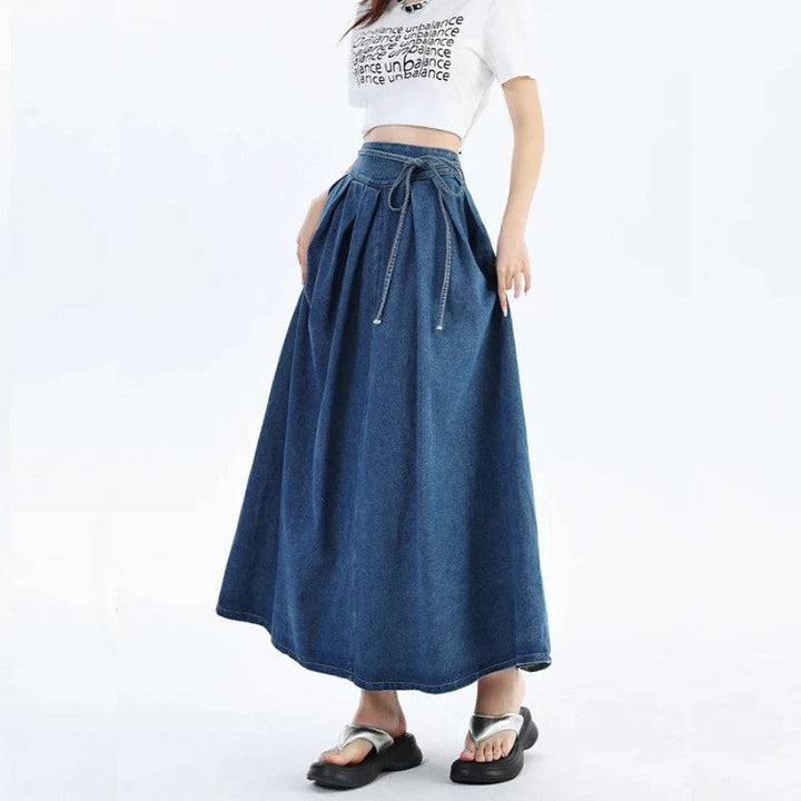 Camilla Denim Skirt - Saint Drako