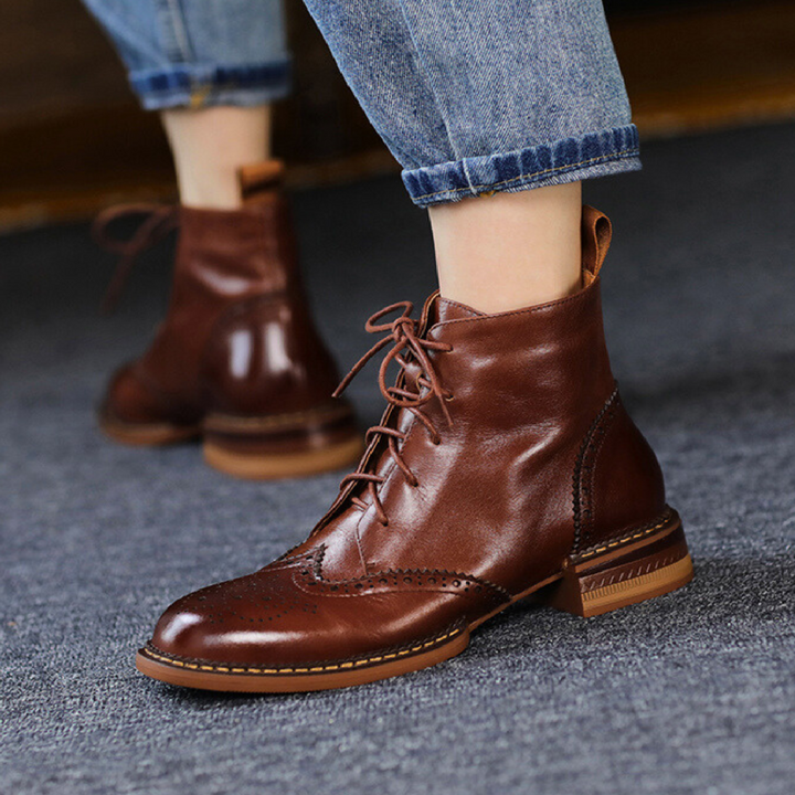 Heritage Style Lace-up Boots