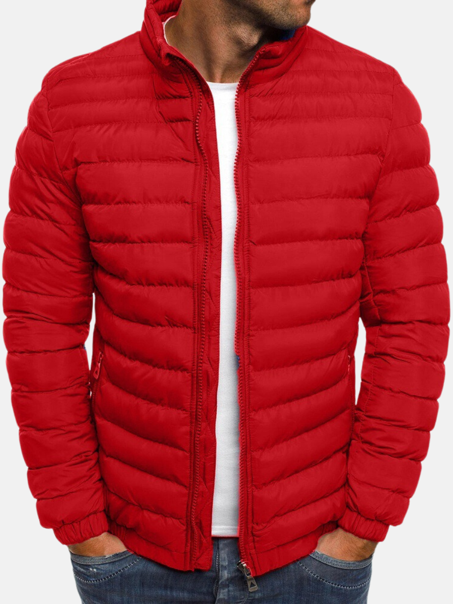 Daven Men’s Quilted Puffer Jacket - Saint Drako