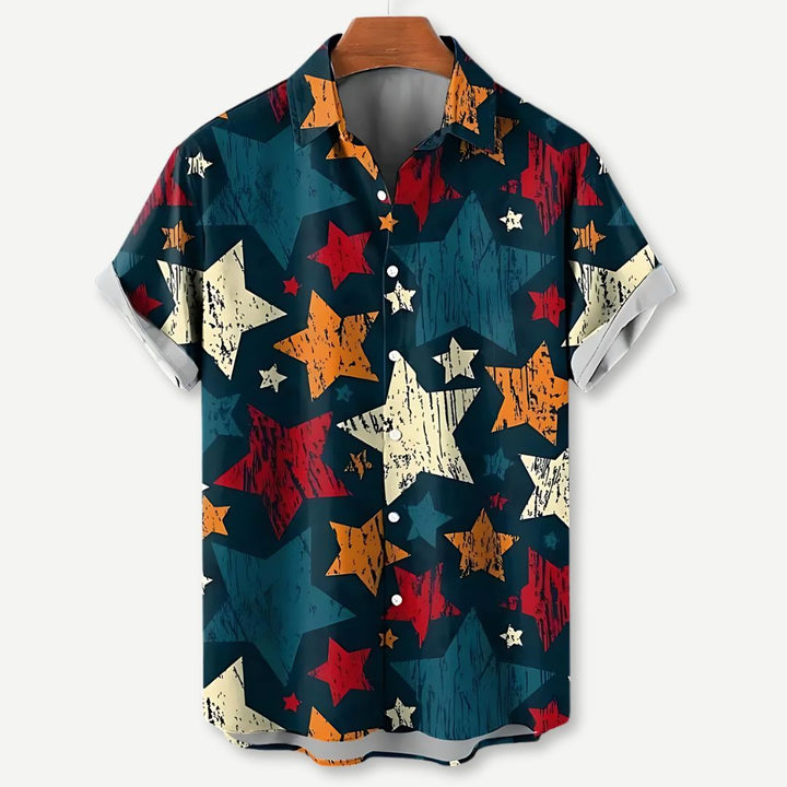 Relaxed "Starry Night" Shirt