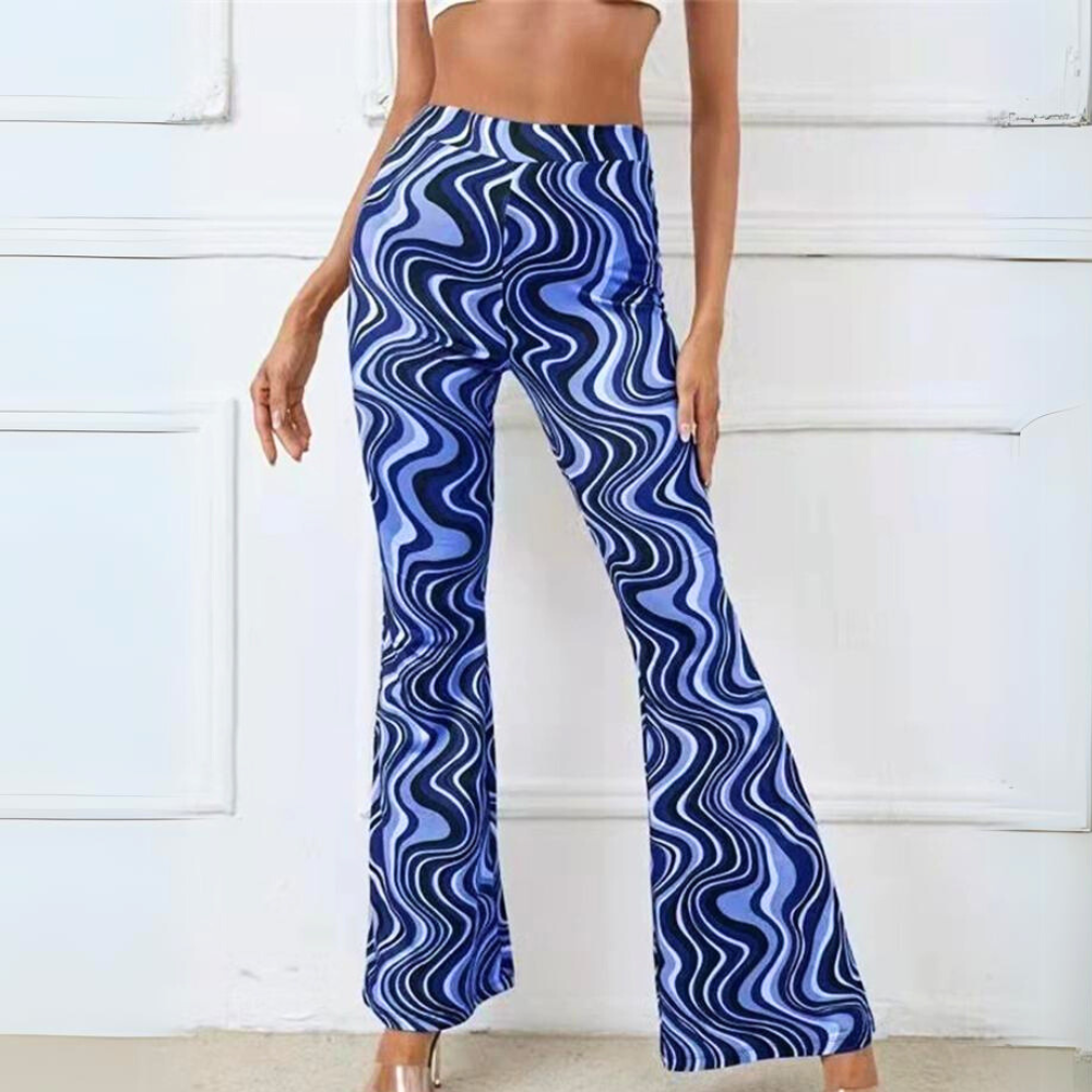 Bold Psychedelic Flare Pants