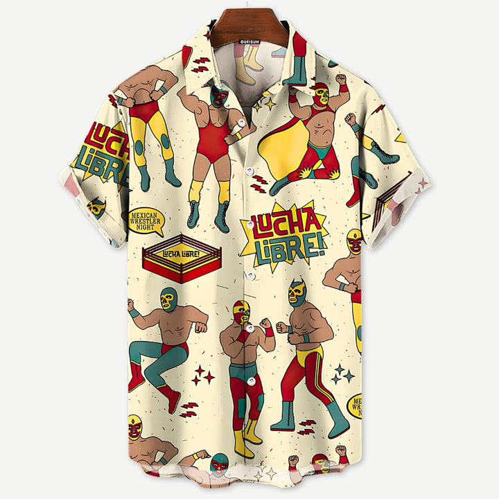 Relaxed Lucha Libre Shirt