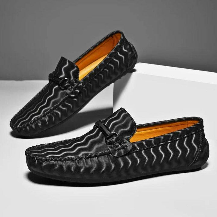 Louis Italiana Genuine Leather Loafers - Saint Drako