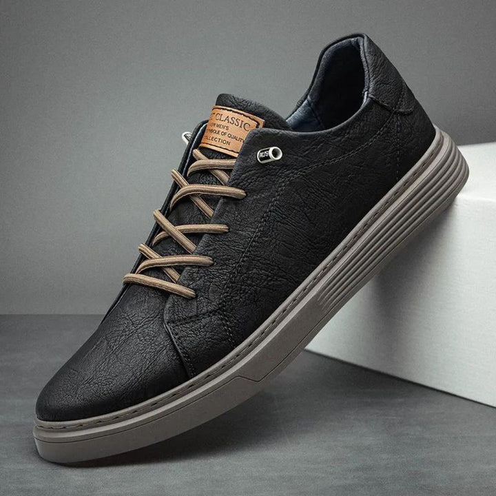 Executive Leather Sneakers - Saint Drako