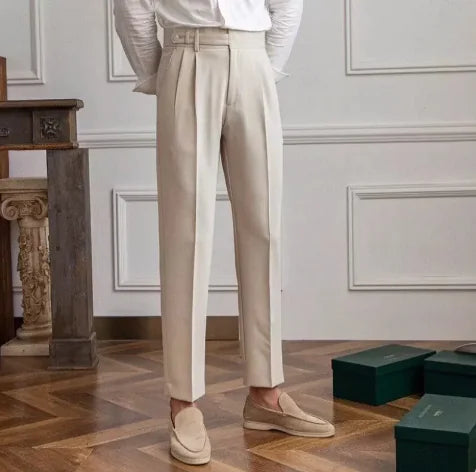 Porto Cropped Suit Trousers