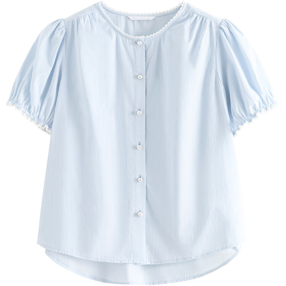 Chic Puff Sleeve Blouse - Saint Drako