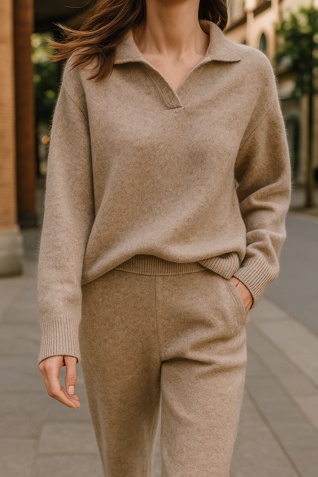 Savona Polo Knit Set