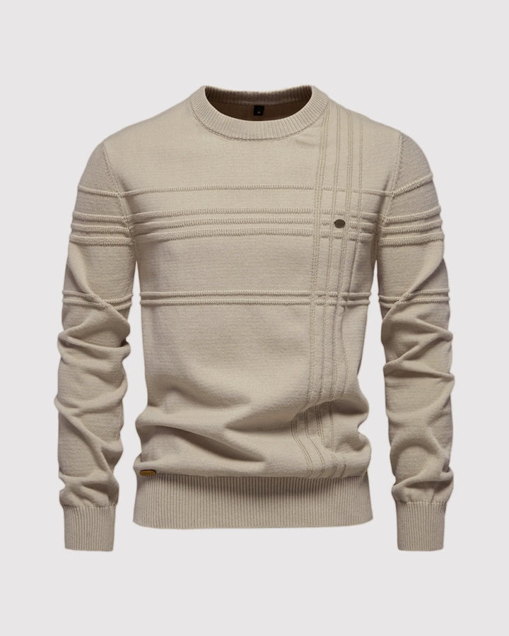 Lyon Textured Crew Sweater