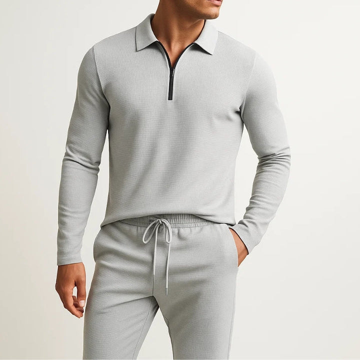 Lucera Waffle Two-Piece Set - Saint Drako