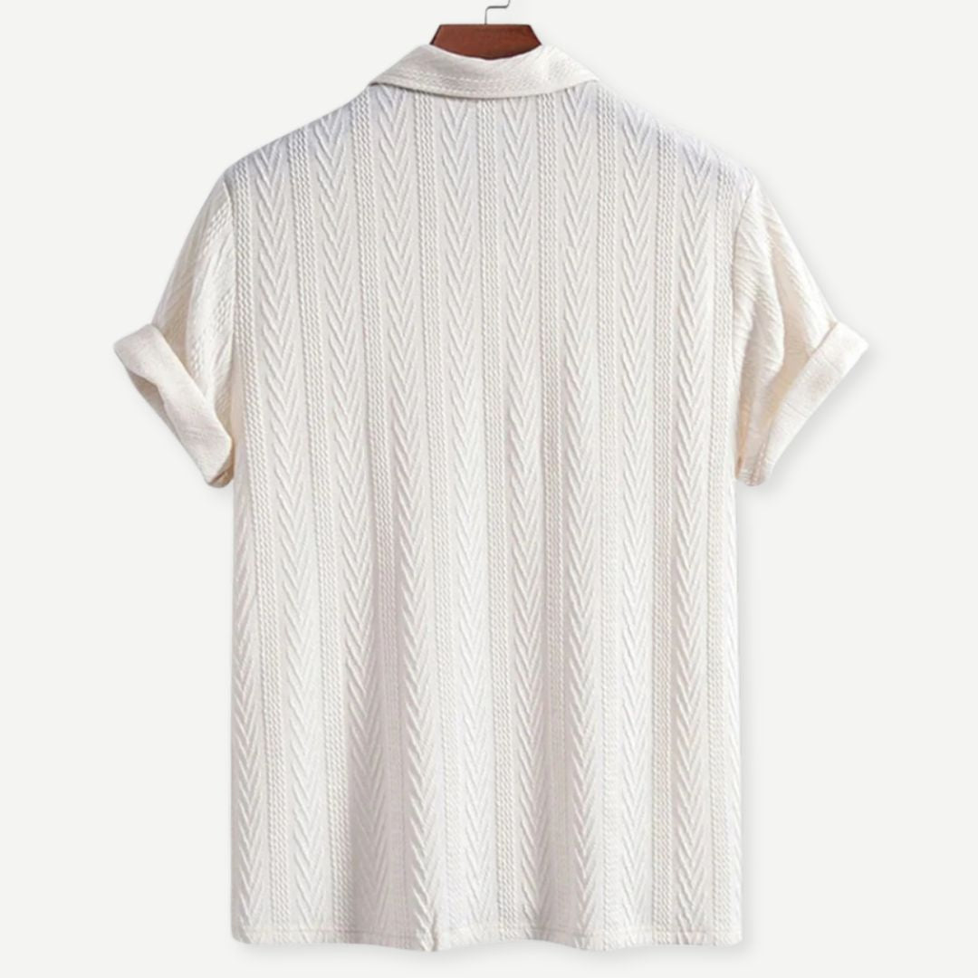 Air-Knit Ivory Polo