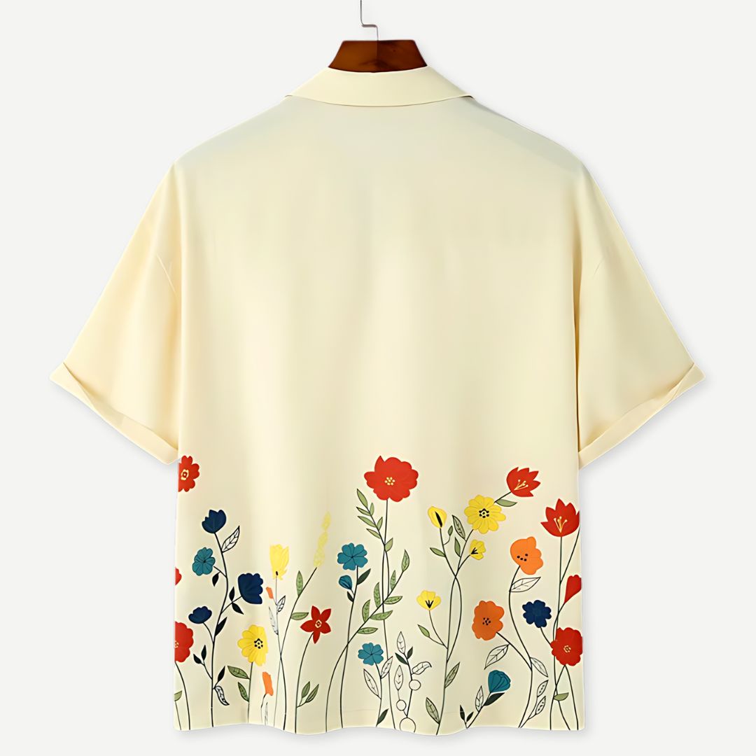 Floral Summer Collar Shirt - Saint Drako