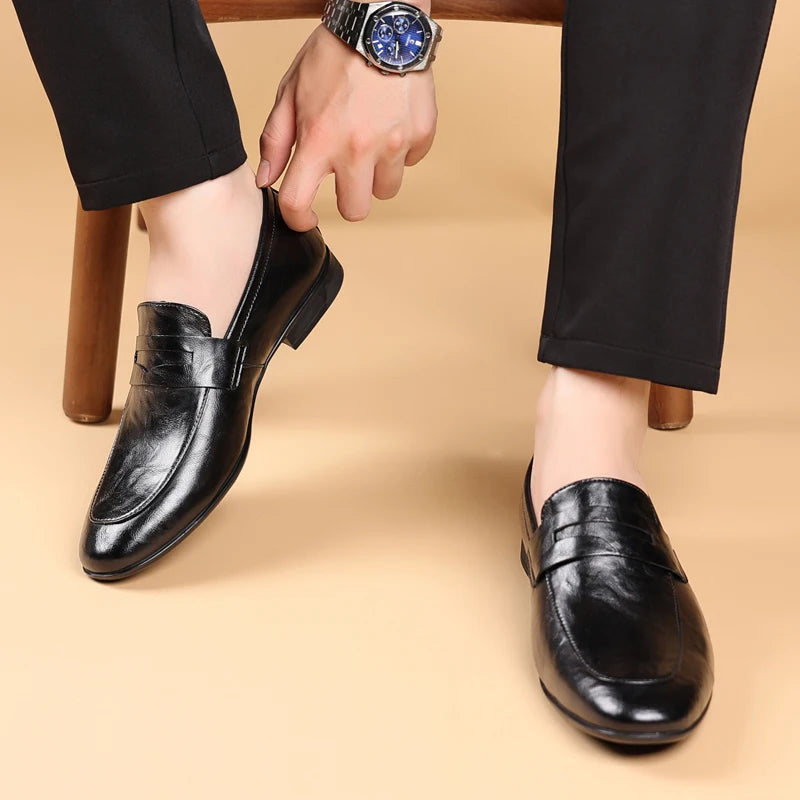 Verona Leather Loafers