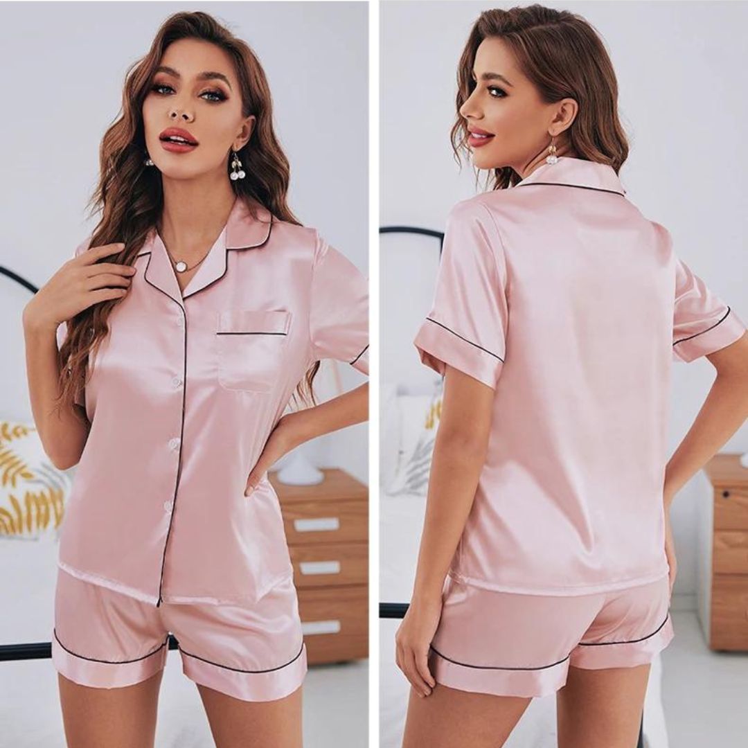 Satin Pajama Set