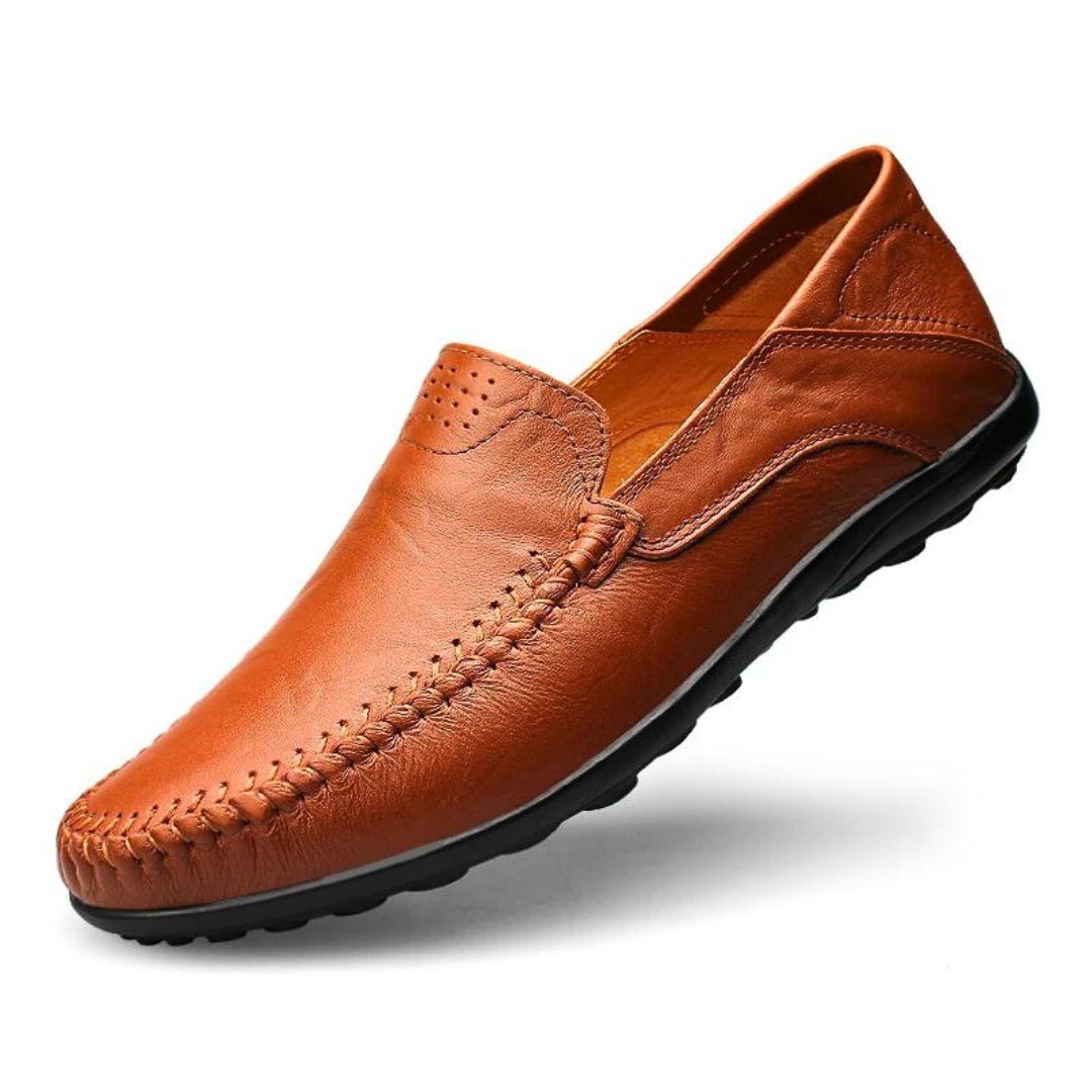 Genuine Leather "Lite Walk" Loafers