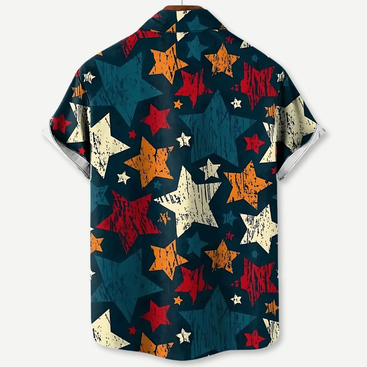 Relaxed "Starry Night" Shirt - Saint Drako