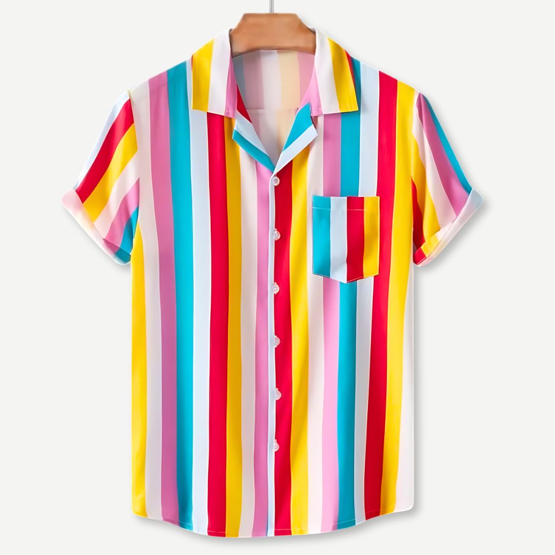 Relaxed Striped Shirt - Saint Drako