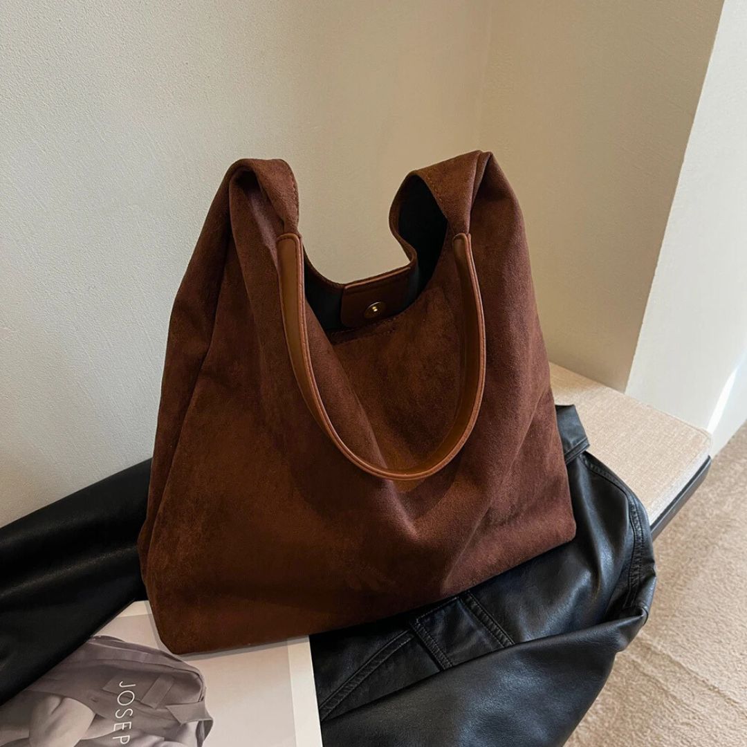 Dakota Suede Tote Bag - Saint Drako