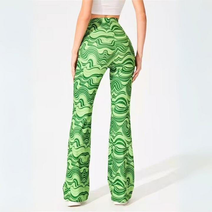 Bold Psychedelic Flare Pants