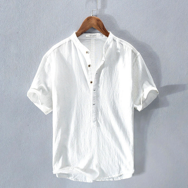 Claude Monet Premium Linen Shirt - Saint Drako