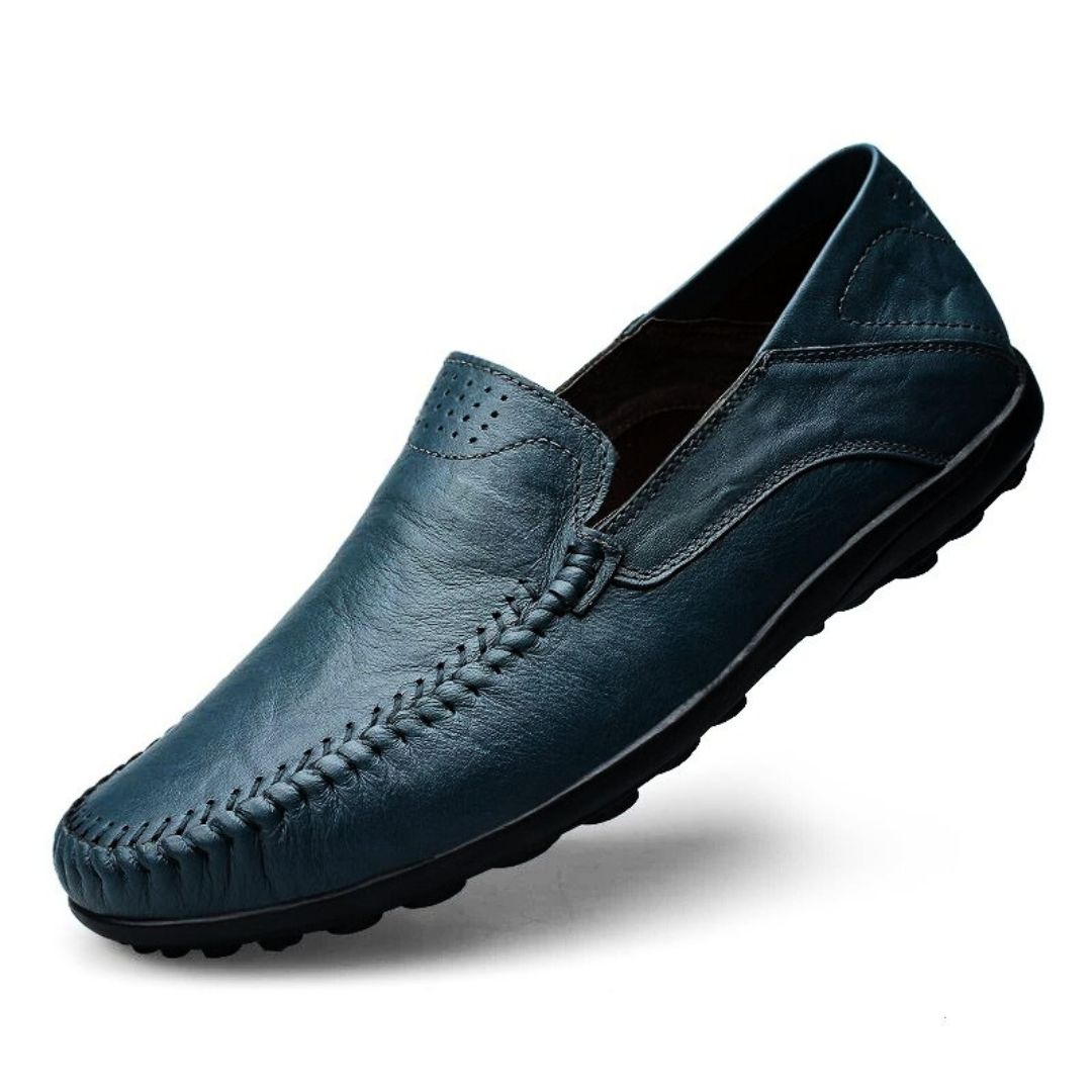 Genuine Leather "Lite Walk" Loafers - Saint Drako