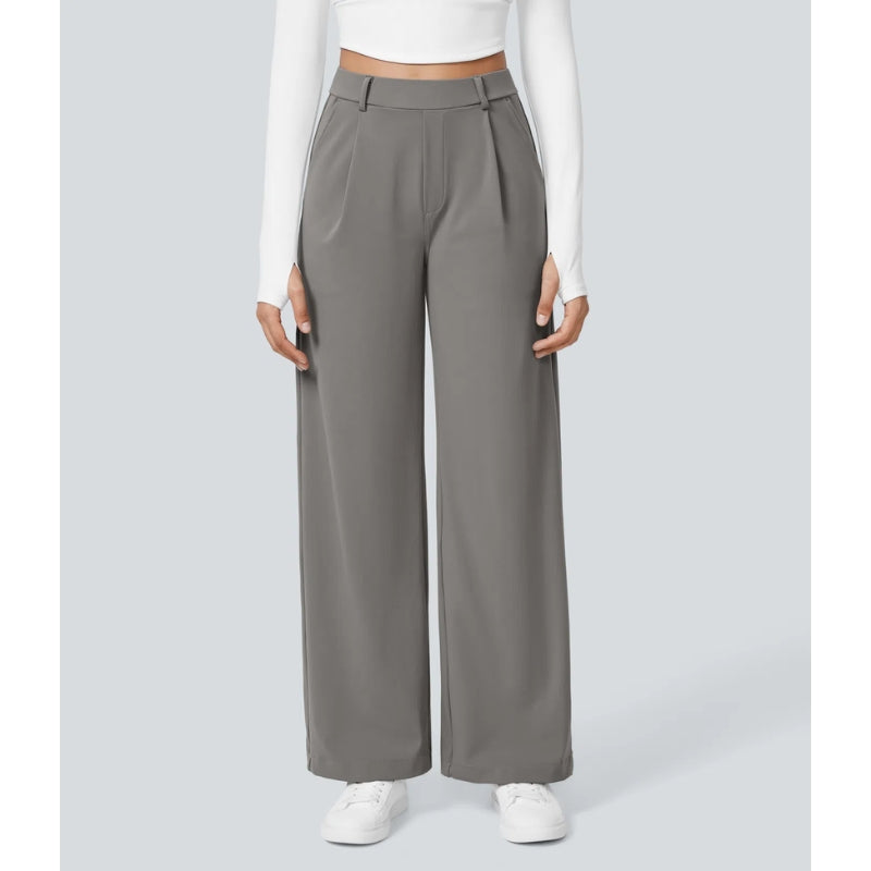 Veyra High Waisted Wide Leg Pants