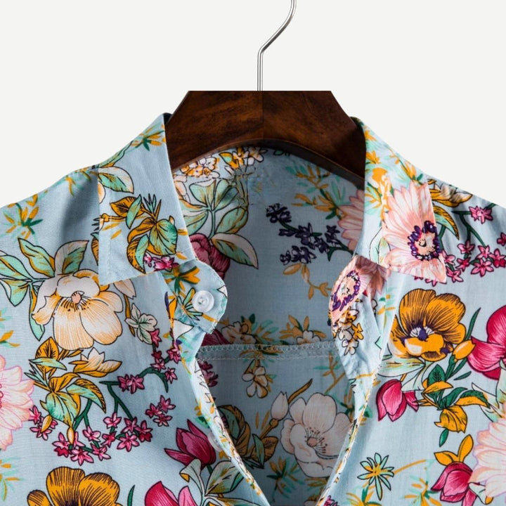 Relaxed Summer Bloom Shirt - Saint Drako