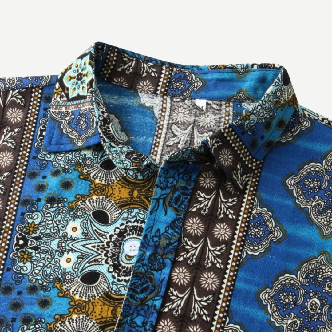 Relaxed Mosaic Majesty Shirt - Saint Drako