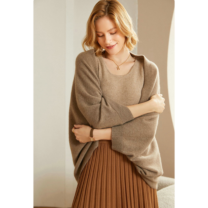 Scarlet Merino Wrap