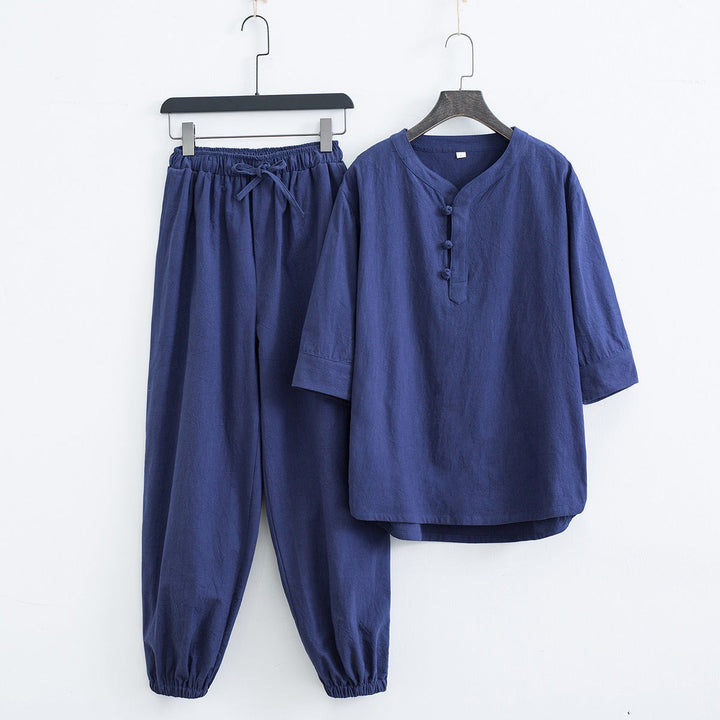 Zaranta Linen Two Piece Set