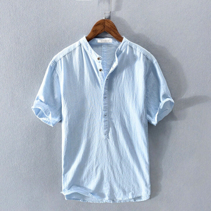 Claude Monet Premium Linen Shirt - Saint Drako