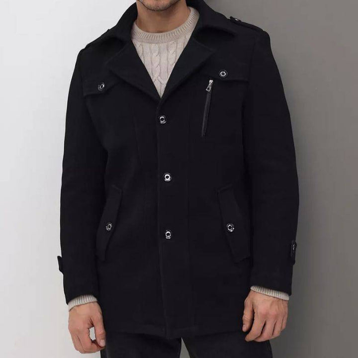 Marvelle Woolen Coat - Saint Drako