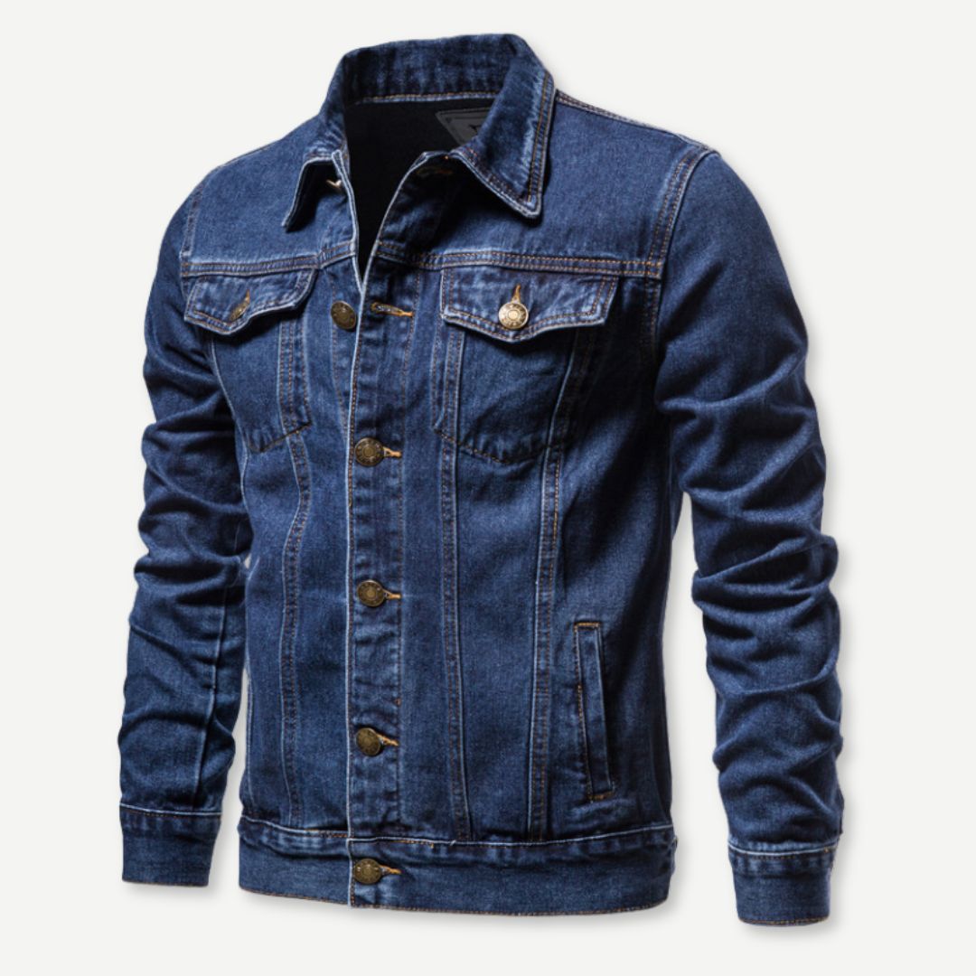 Maverick Washed Denim Jacket