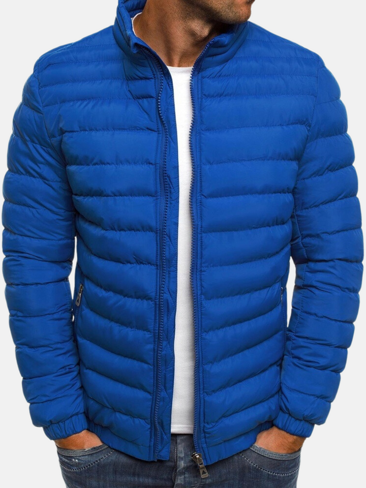 Daven Men’s Quilted Puffer Jacket - Saint Drako
