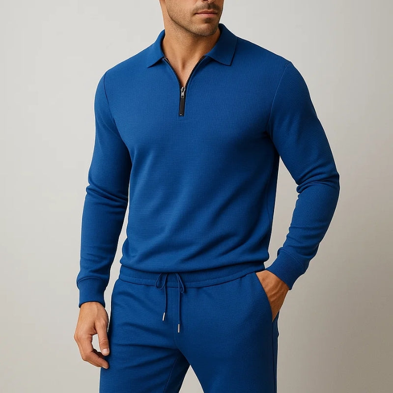 Lucera Waffle Two-Piece Set - Saint Drako