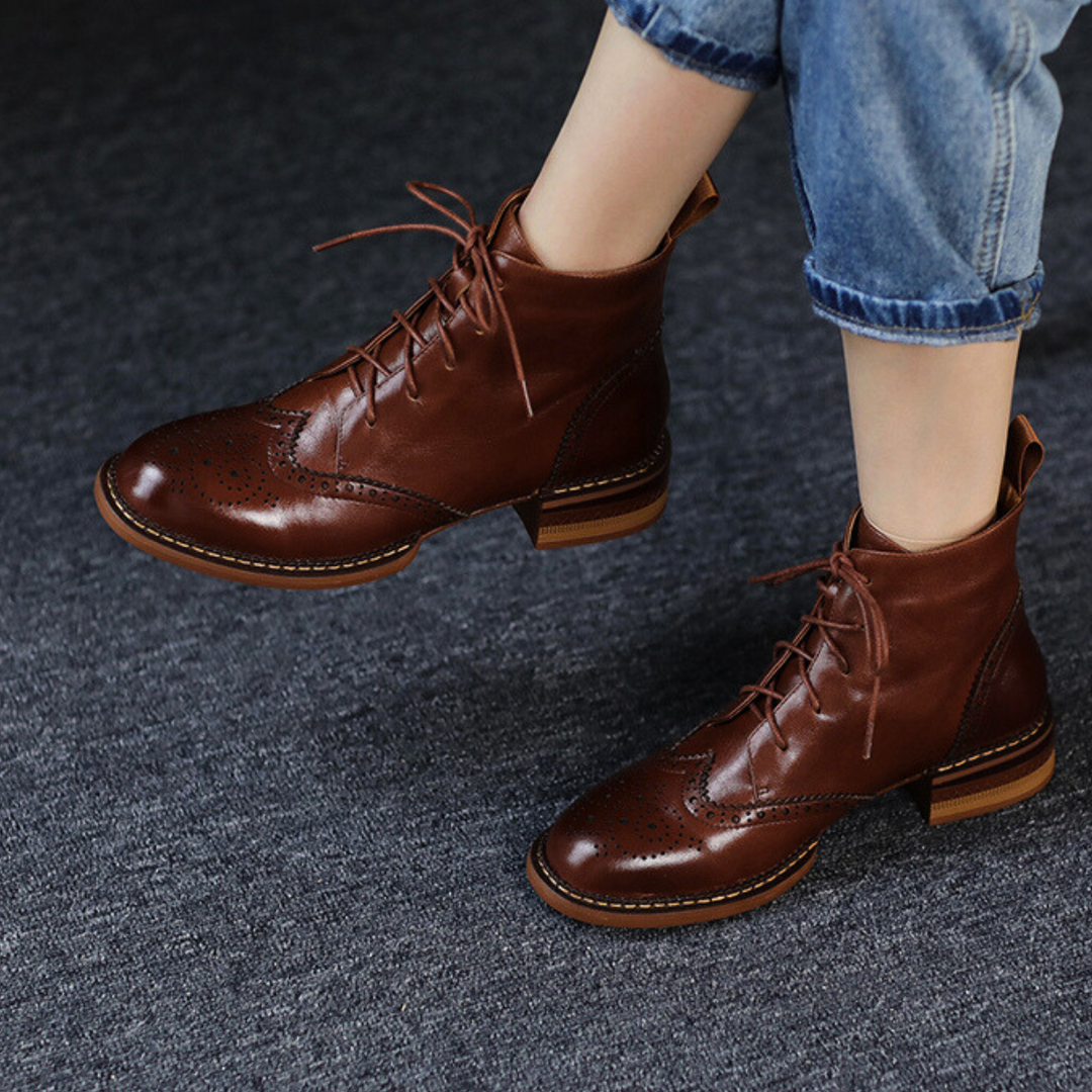 Heritage Style Lace-up Boots - Saint Drako