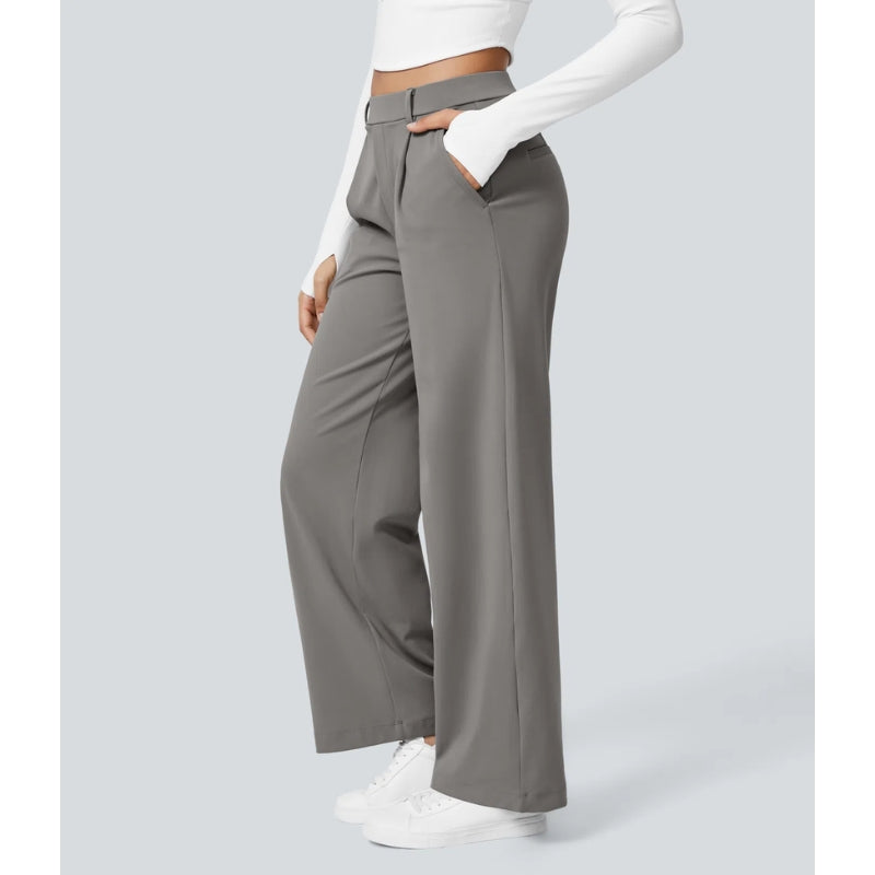 Veyra High Waisted Wide Leg Pants