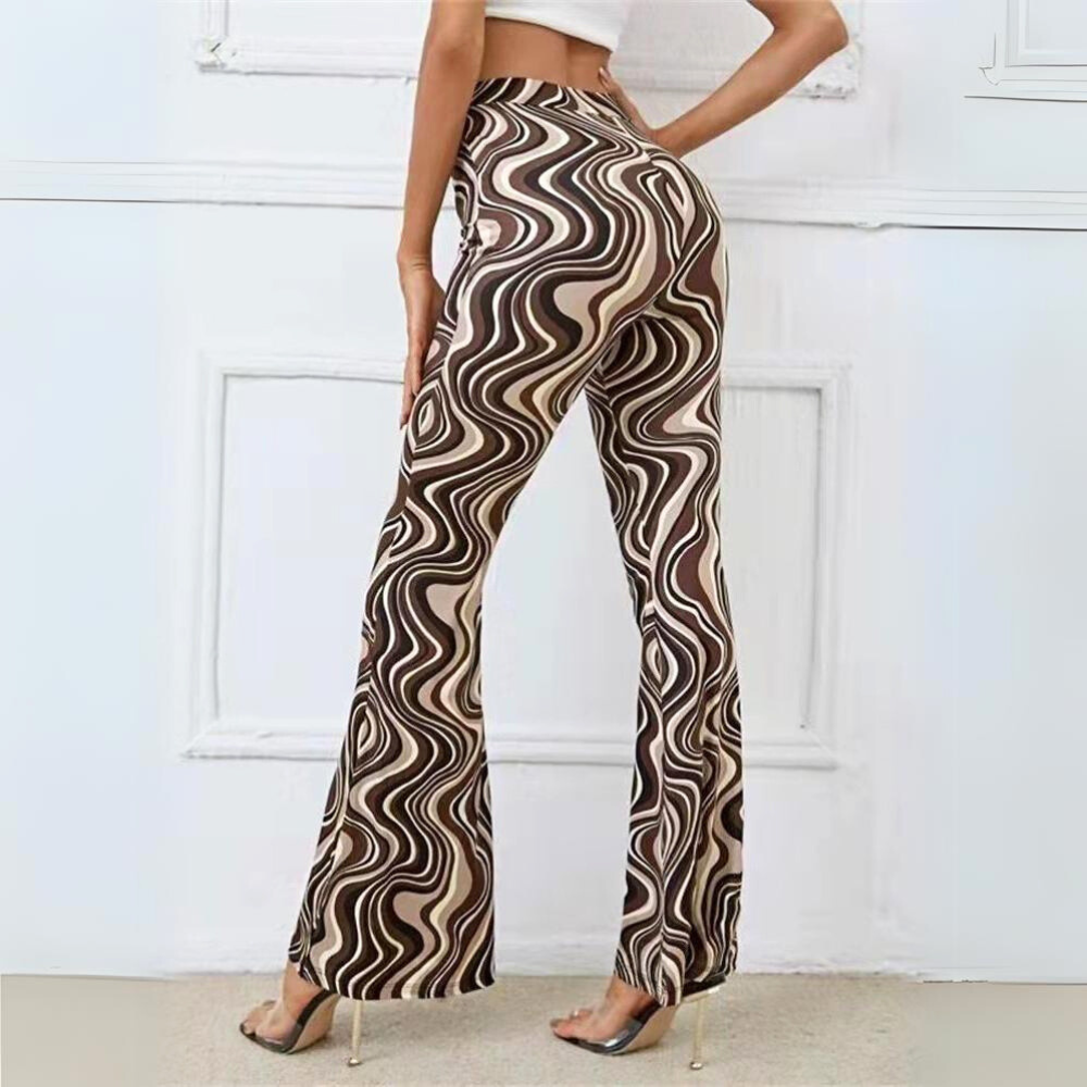 Bold Psychedelic Flare Pants - Saint Drako