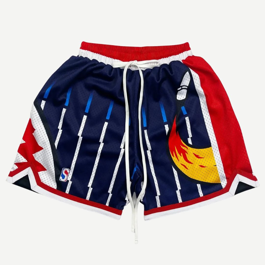 Retro Hooper Shorts - Saint Drako