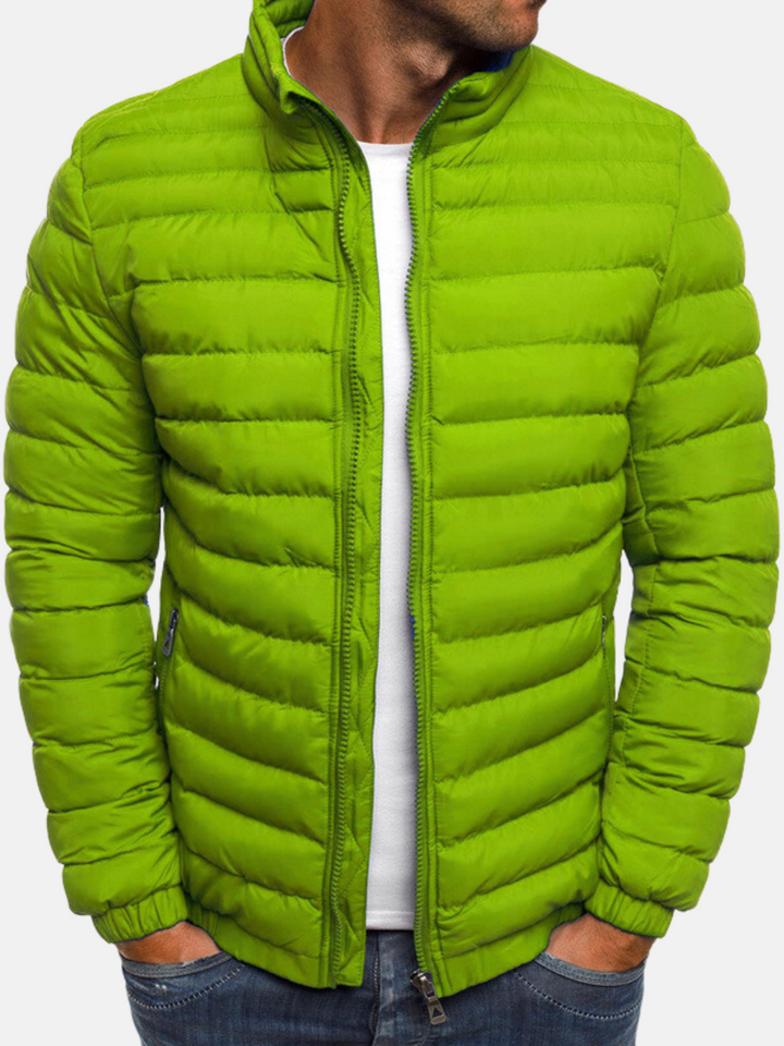Daven Men’s Quilted Puffer Jacket - Saint Drako