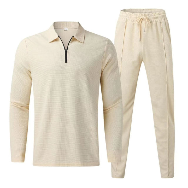 Lucera Waffle Two-Piece Set - Saint Drako