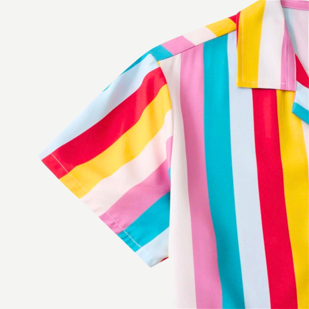 Relaxed Striped Shirt - Saint Drako