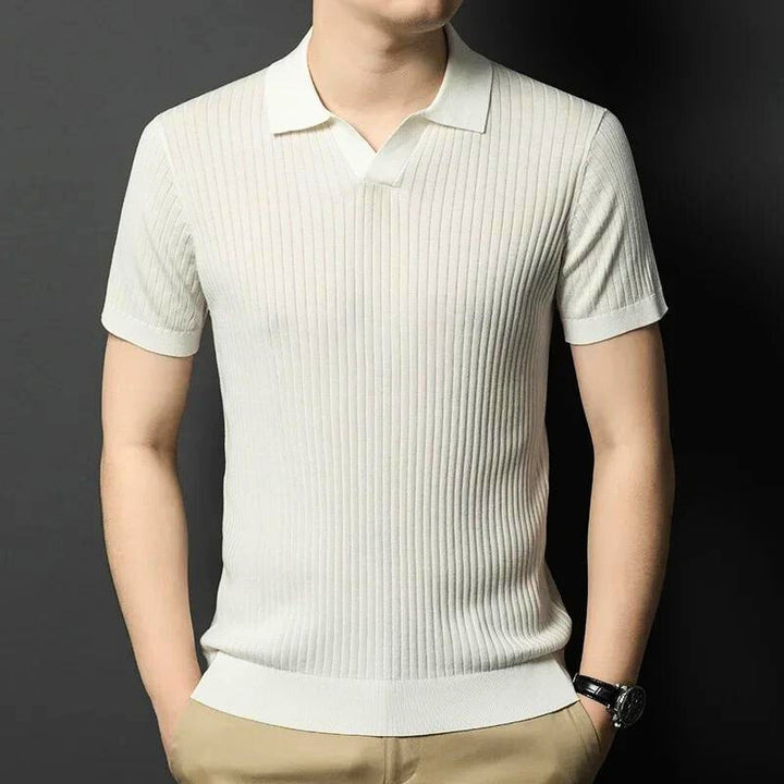 Grayson Knitted Polo Shirt