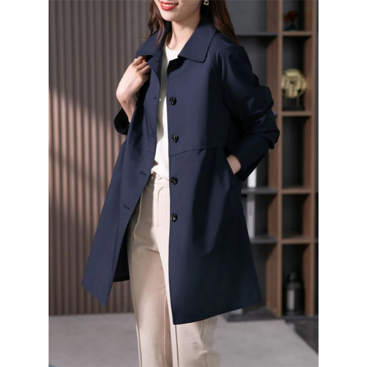 Celeste Women’s Tailored Trench Coat - Saint Drako