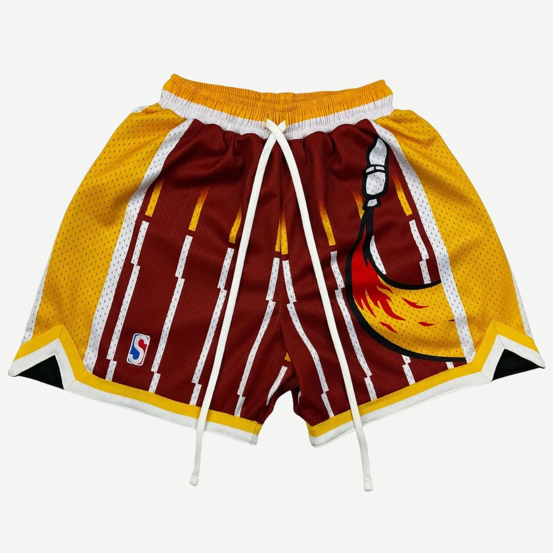 Retro Hooper Shorts - Saint Drako