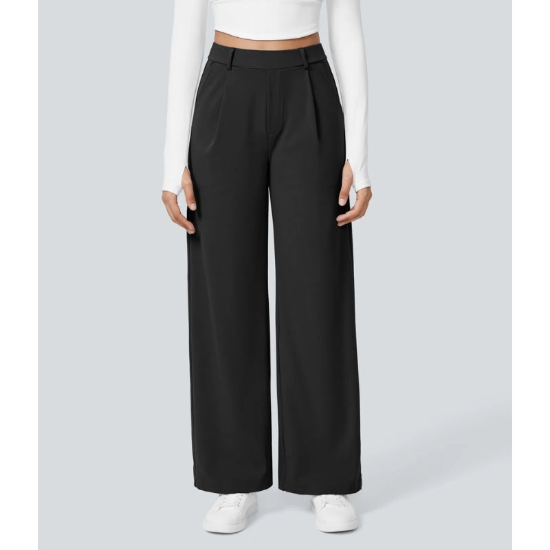 Veyra High Waisted Wide Leg Pants