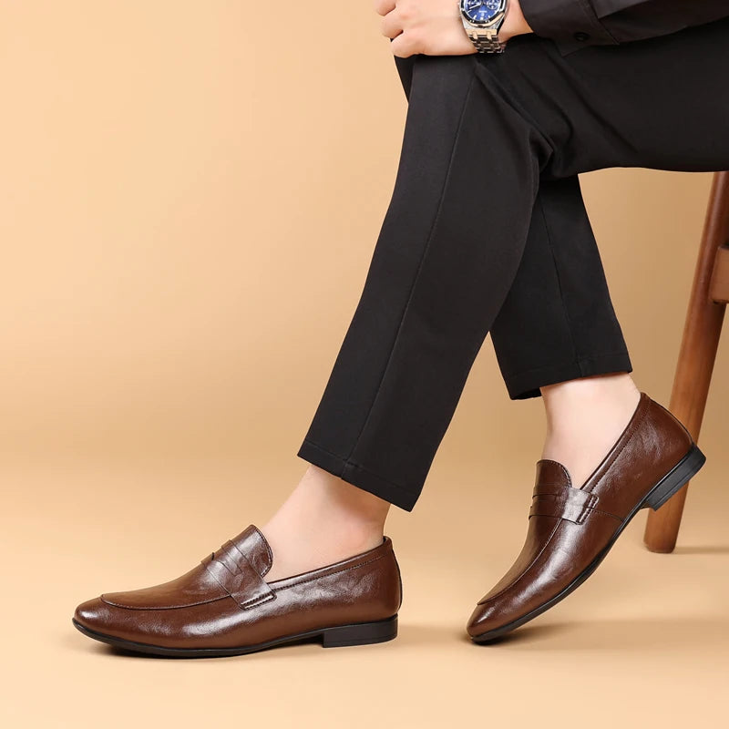 Verona Leather Loafers