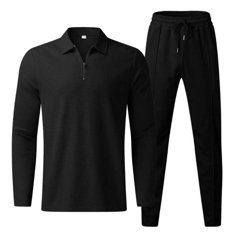 Lucera Waffle Two-Piece Set - Saint Drako