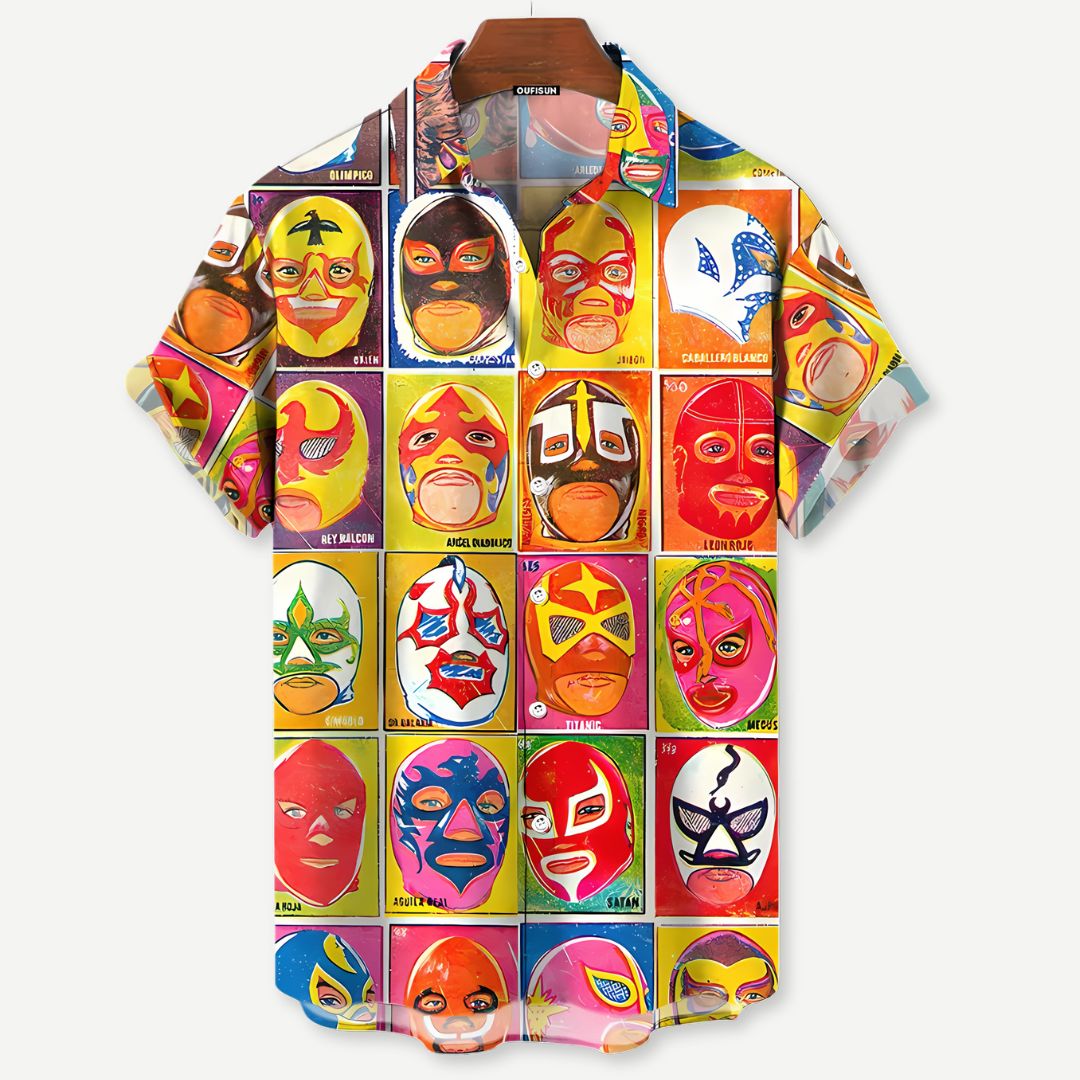 Relaxed Luchador Shirt Bundle #3