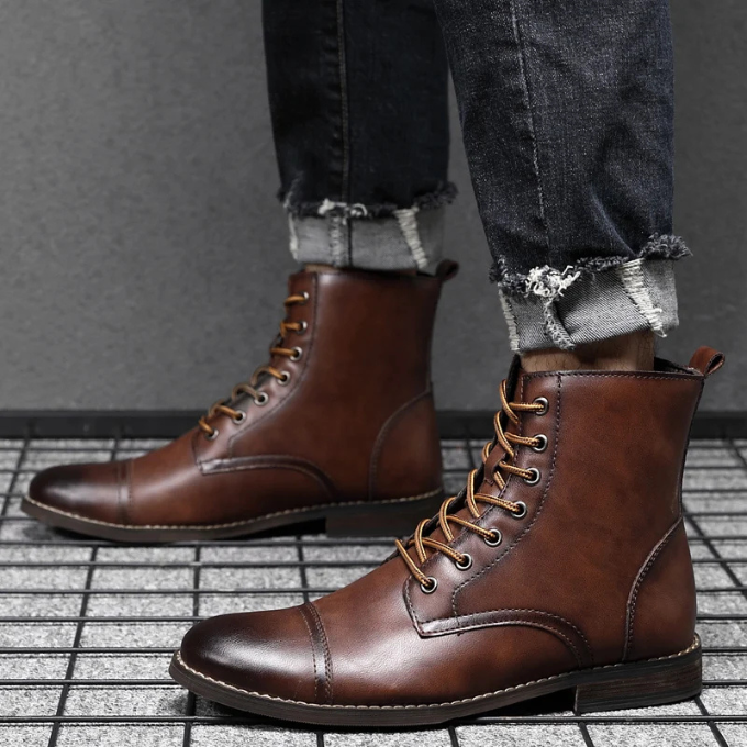 Lisbon Leather Boots