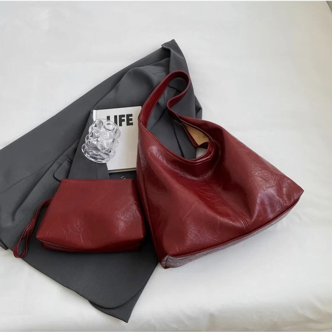 Dakota Vegan Leather Tote Bag